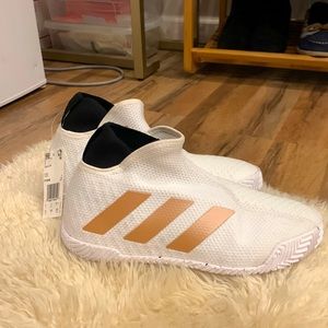 Womens Stycon Laceless HC 'White Copper Metallic'